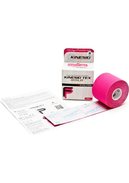 ® Gold Fp® 5CMX5M Kırmızı Sporcu Bandı