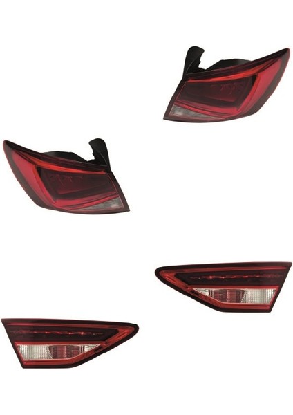 Seat Leon Stop Lambası Ledli Set 2013-2016
