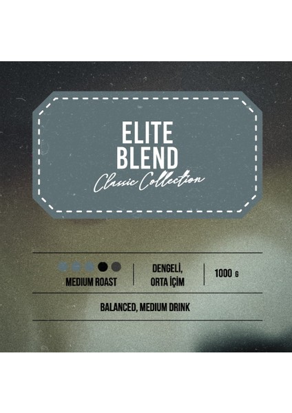 Elite Blend French Press Kahve 1000 Gr. fiyatları