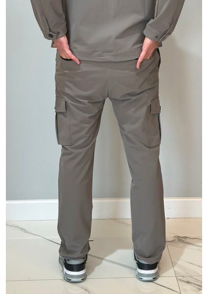 Erkek Çıtçıtlı Pantolon 24720 Vizon modelleri