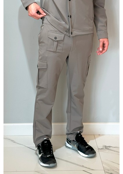 Erkek Çıtçıtlı Pantolon 24720 Vizon indirimleri