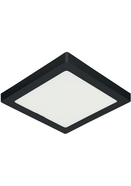 LED Panel 36 Watt Sıva Üstü Beyaz Renk Siyah Kasa Kare 30X30