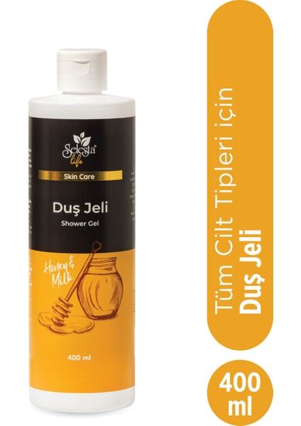 Bal ve Süt Aromalı Bal & Süt Aromalı Duş Jeli Duş Jeli 400 ml