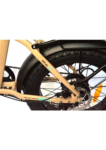 Ural 20" Elektrikli Bisiklet - Şehir Içi Kullanım Için Ideal, 60-80 Km Menzil, E-Bike Lacivert
