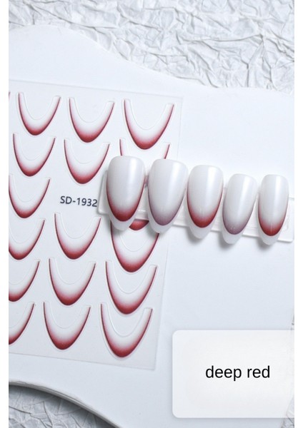 Tırnak Sticker Protez Tırnak Kalıcı Oje Süsleme 5d Sticker fiyatları