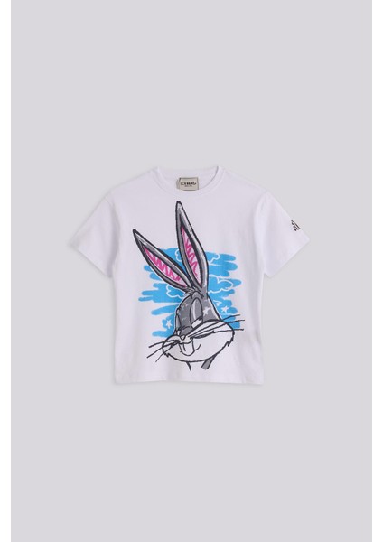Bg Store Kız Çocuk Beyaz Tshirt indirimleri