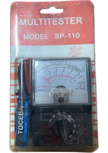 Multıtester Ölçü Aleti SP-110
