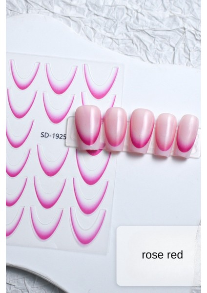 Tırnak Sticker Protez Tırnak Kalıcı Oje Süsleme 5d Sticker fiyatları