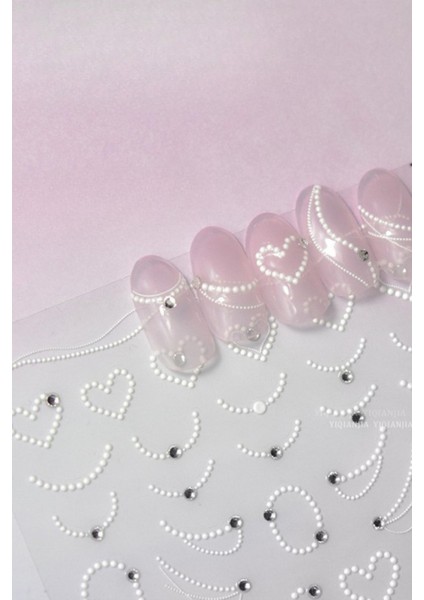 Tırnak Sticker Protez Tırnak Kalıcı Oje Süsleme, Nail Art Sticker fiyatları