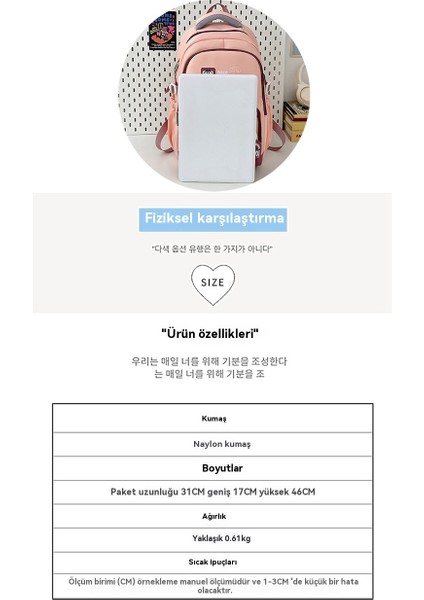 Yeni Moda Sırt Çantası Ortaokul Lise Öğrencisi Okul Çantası (Yurt Dışından) fiyatları