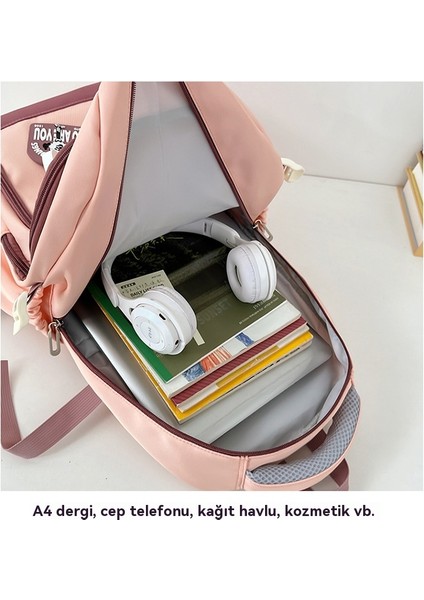 Yeni Moda Sırt Çantası Ortaokul Lise Öğrencisi Okul Çantası (Yurt Dışından) modelleri