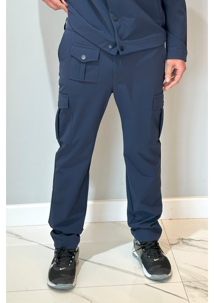 Erkek Çıtçıtlı Pantolon 24720 Lacivert