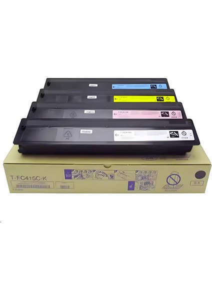 Toshiba Premium TFC415D/E-STUDIO 3015AC3515AC/5015AC/2110AC Mavi Muadil Toner Güncel Çipli (33.6k)
