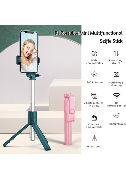 Uzatılabilir Sie Çubuğu - Çıkarılabilir Kumandalı Tripod Telefon Askısı (Yurt Dışından) modelleri