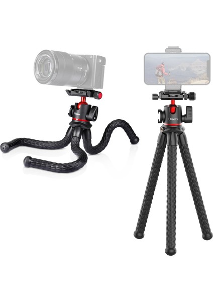 Mt-32 Taşınabilir Tripod 2kg Yük Kapasiteli 360° Küre Başlı Fotoğraf Makinesi ve Vlog Çekimleri Için (Yurt Dışından)