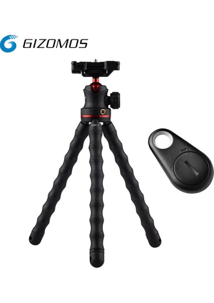 Gm-7 Esnek Ahtapot Tripod Bluetooth Ball Head Telefon Kamera Tablet (Yurt Dışından)