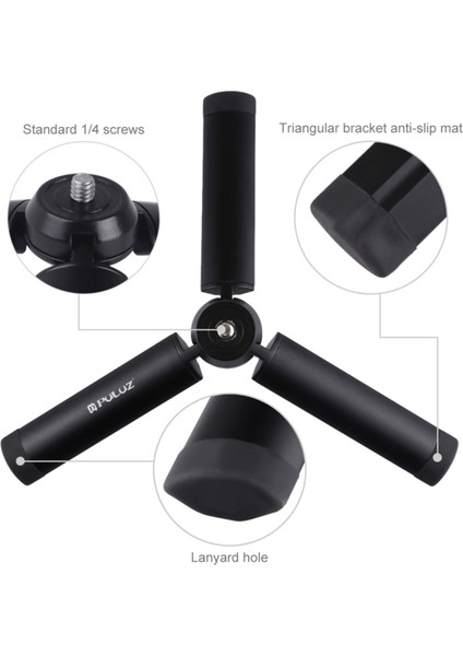 Mini Metal Masa Tripod Başlığı 1/4 Inç Dslr Kameralar Için (Yurt Dışından)