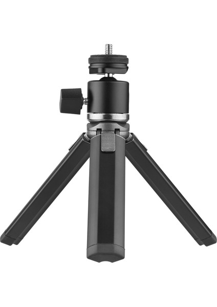 Alüminyum Alaşım Mini Tripod Çift Kullanımlı Küre Başlı Taşınabilir Sap - Telefon Kamera ve Video Için (Yurt Dışından)