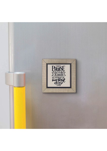 Zebur 146:1 Baskılı Mdf Magnet 7x7 modelleri