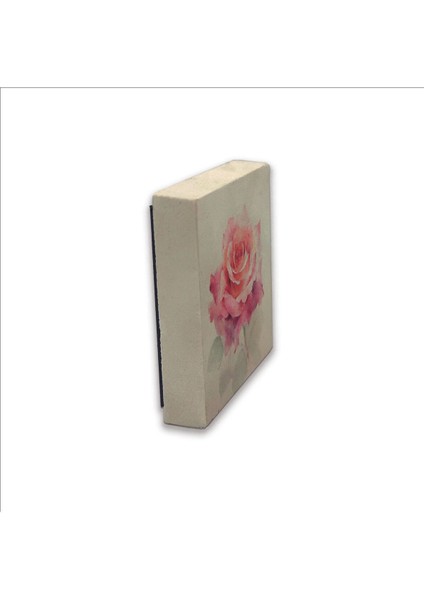 Gül Baskılı Taş Magnet 5x5 fırsatları