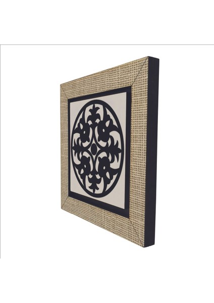 Barok Desen Baskılı Mdf Magnet 7x7 indirimleri