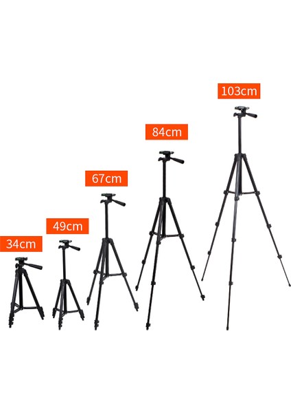 Hafif Tripod Ayarlanabilir Küre Başlı Hızlı Çözüm 110CM Fotoğraf ve Canlı Yayın (Yurt Dışından) fırsatları