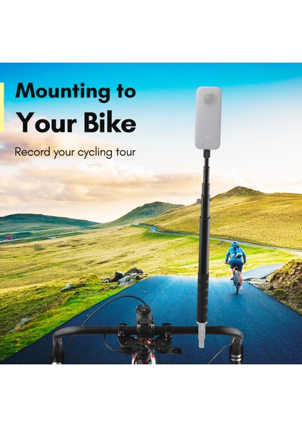Görünmez Sie Çubuğu 28-110CM Mini Tripodlu INSTA360 (Yurt Dışından)
