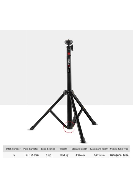 FL0591 Katlanır Alüminyum Tripod 3kg Yük Kapasiteli Kamera & Telefon Gimbal (Yurt Dışından) modelleri