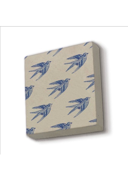 Hollanda Deseni Baskılı Taş Magnet 5x5