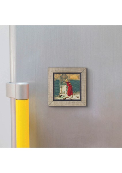 Kaplumbağa Terbiyecisi (Replika) Baskılı Mdf Magnet 7x7 modelleri