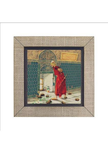 Kaplumbağa Terbiyecisi (Replika) Baskılı Mdf Magnet 7x7 fırsatları