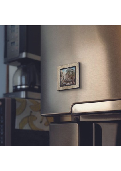 Amsterdam Görseli Baskılı Mdf Magnet 7x7 fiyatları