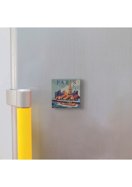 Paris Baskılı Taş Magnet 5x5 fiyatları