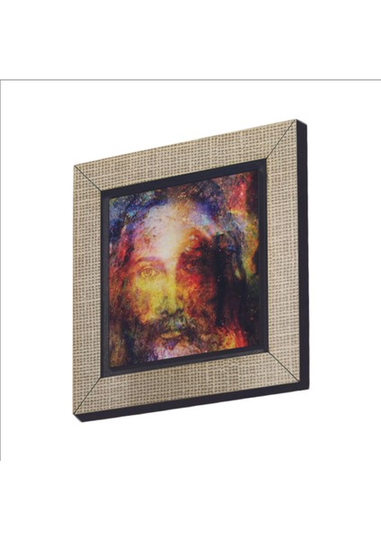 Isa Mesih Görseli Baskılı Mdf Magnet 7x7