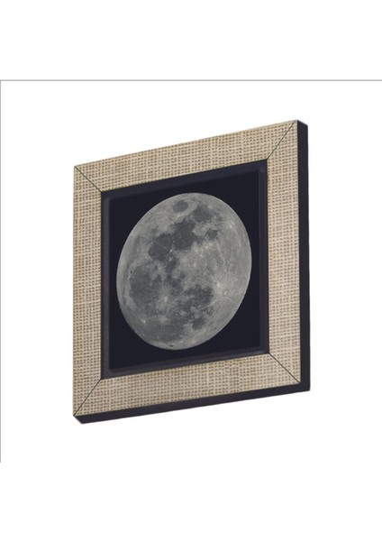 Dolunay Baskılı Mdf Magnet 7x7
