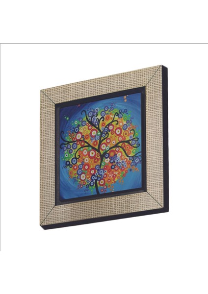Ağaç Baskılı Mdf Magnet 7x7