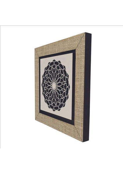 Yuvarlak Rumi Desen Baskılı Mdf Magnet 7x7 indirimleri