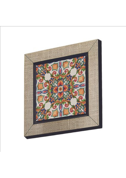 Italyan Deseni Baskılı Mdf Magnet 7x7