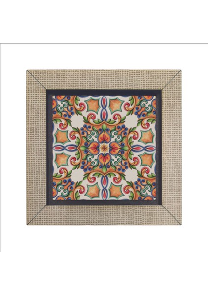 Italyan Deseni Baskılı Mdf Magnet 7x7