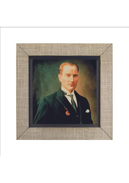 Mustafa Kemal Atatürk Baskılı Mdf Magnet 7x7 fırsatları