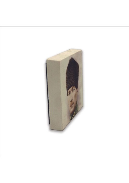 Mustafa Kemal Atatürk Baskılı Taş Magnet 5x5 fırsatları
