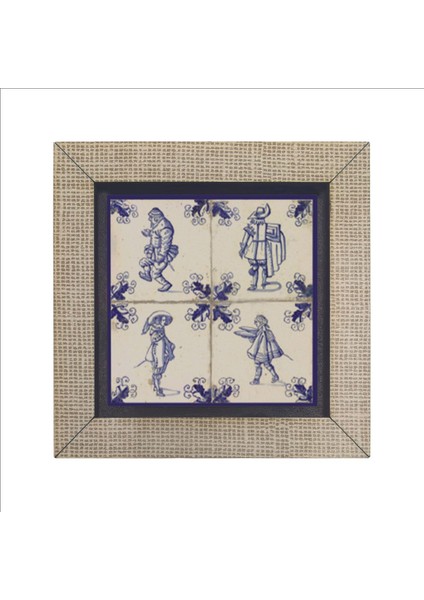 Hollanda Deseni Baskılı Mdf Magnet 7x7 fırsatları