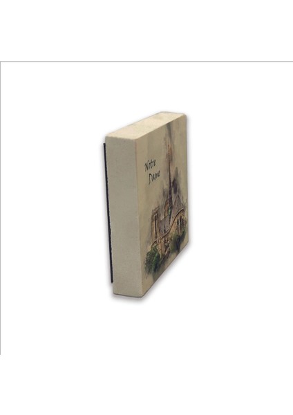 Notre Dame Baskılı Taş Magnet 5x5