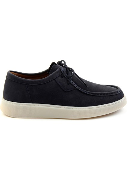 Lacivert Leather Erkek Casual Ayakkabı E01076500701