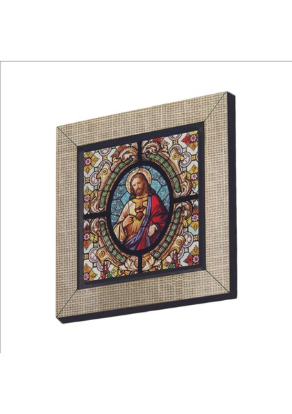 Hz. Isa Görseli Baskılı Mdf Magnet 7x7