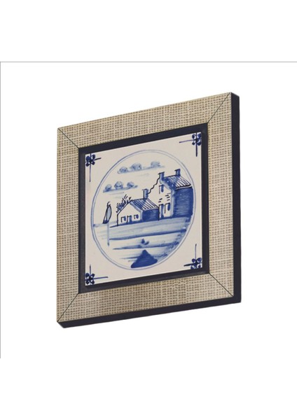 Hollanda Deseni Baskılı Mdf Magnet 7x7