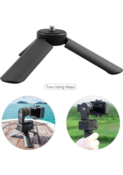 Mini Katlanabilir Gimbal Tripod Feiyutech Wg2 G5 Spg Vimblec G4S G4PRO Uyumlu (Yurt Dışından)