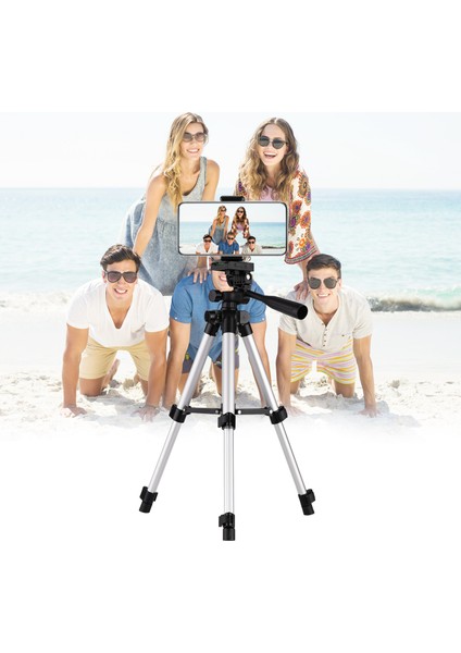 Alüminyum Tripod 21-65CM Ayarlanabilir Yükseklik - Uzaktan Deklanşörlü Canlı Yayın ve Fotoğraf Aparatı (Yurt Dışından) modelleri