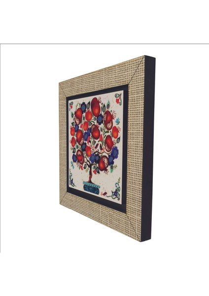 Nar Ağacı Baskılı Mdf Magnet 7x7 indirimleri