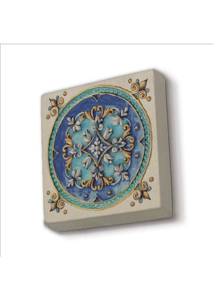 Italyan Deseni Baskılı Taş Magnet 5x5